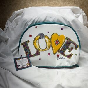 Brighton Multicolor Love Cosmetic Pouch